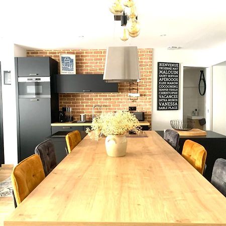 L'Atelier - Rdc - Plage 50M - Remparts 500M 생말로 외부 사진